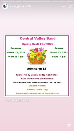 CV Spring Craft Fair